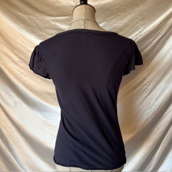 Calvin Klein grunge y2k v-neck top - Picture 7 of 8